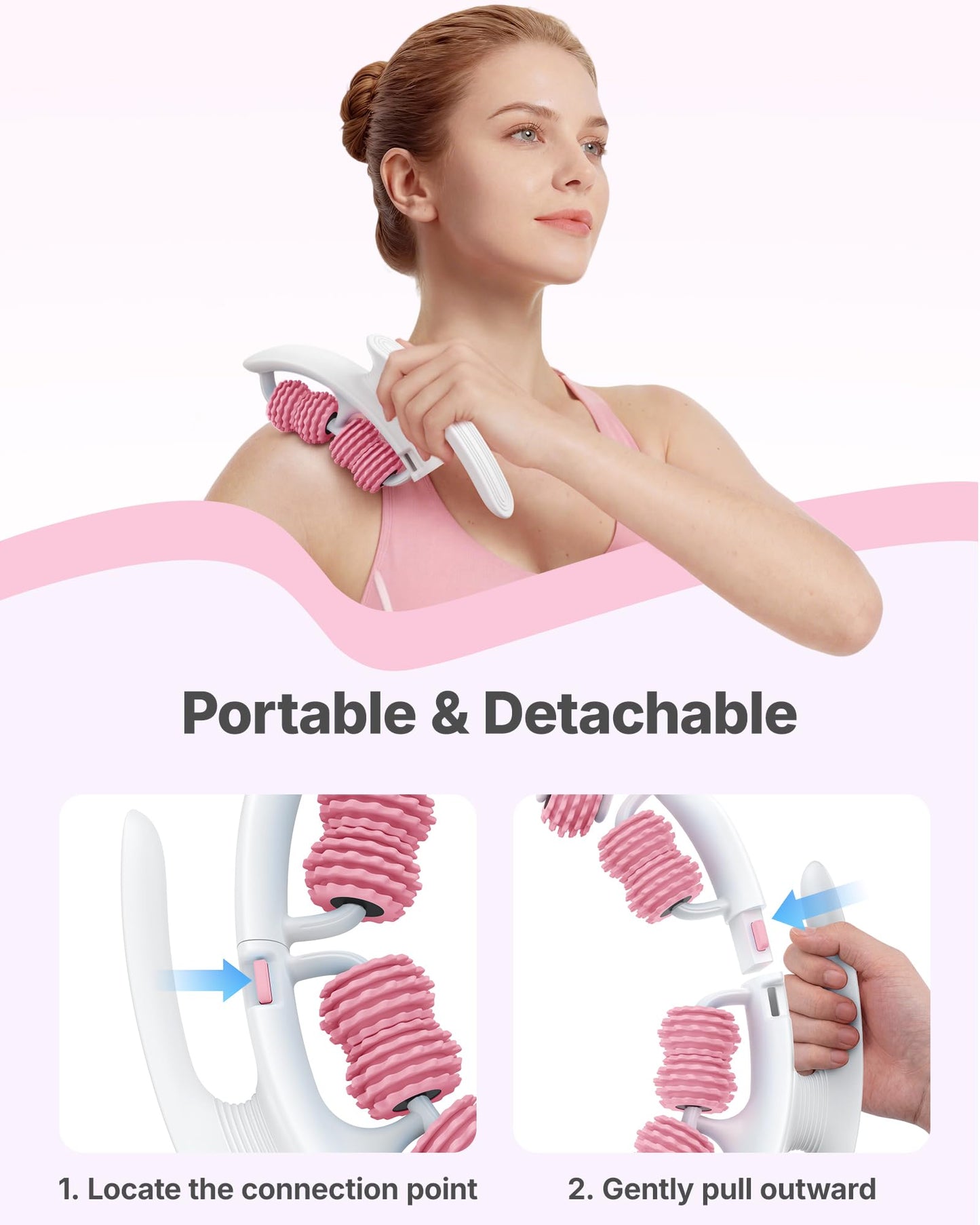 GlowFit Anti-Cellulite Massage Roller
