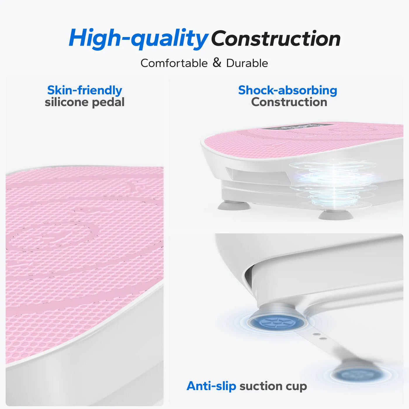 Merach Vibration Plate - Weight limit upto 330 LBs