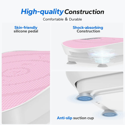 Merach Vibration Plate - Weight limit upto 330 LBs