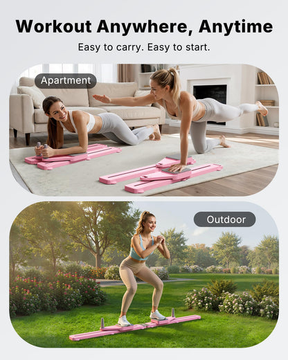 GlowFit Pilates Board - Reformer Pilates