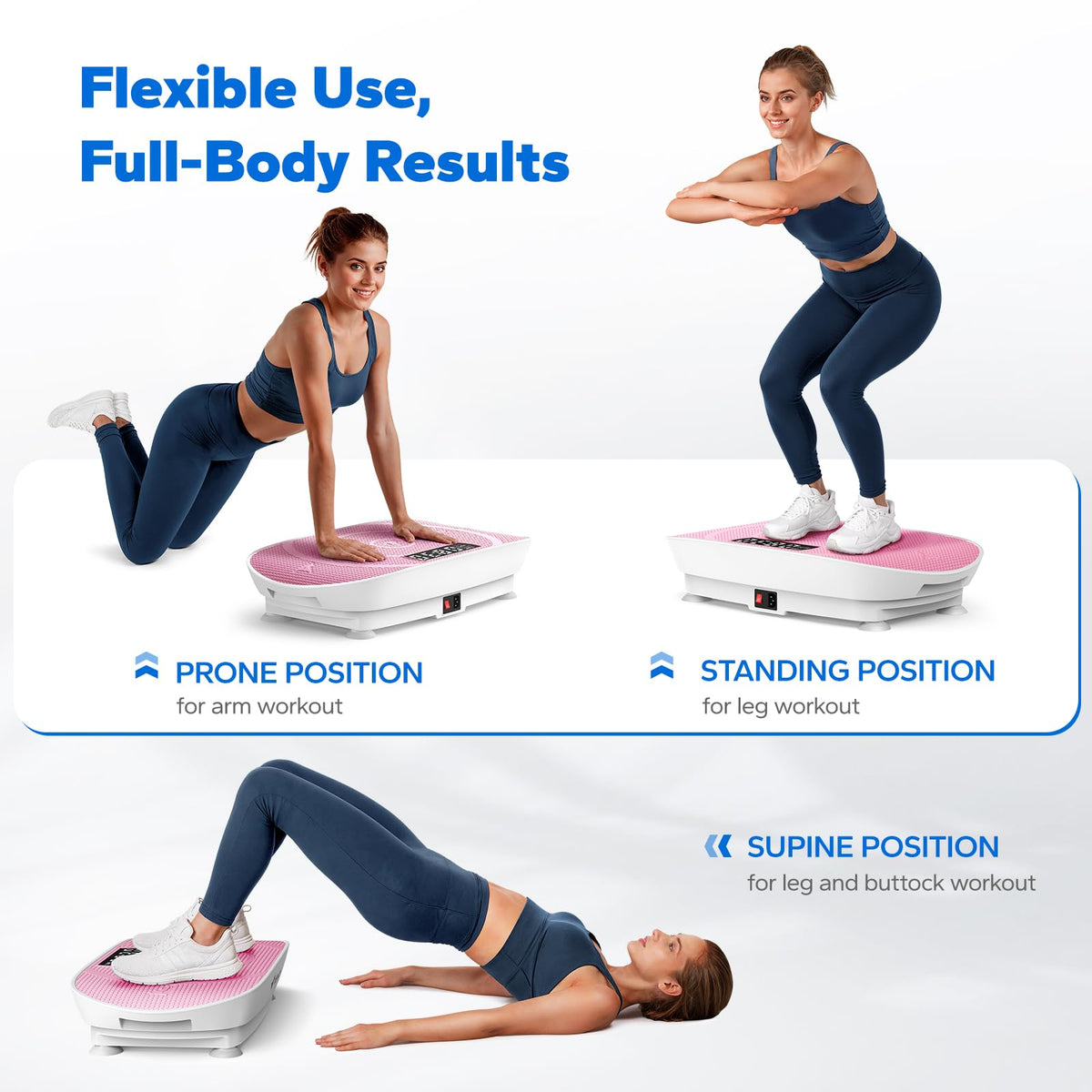 Merach Vibration Plate - Weight limit upto 330 LBS