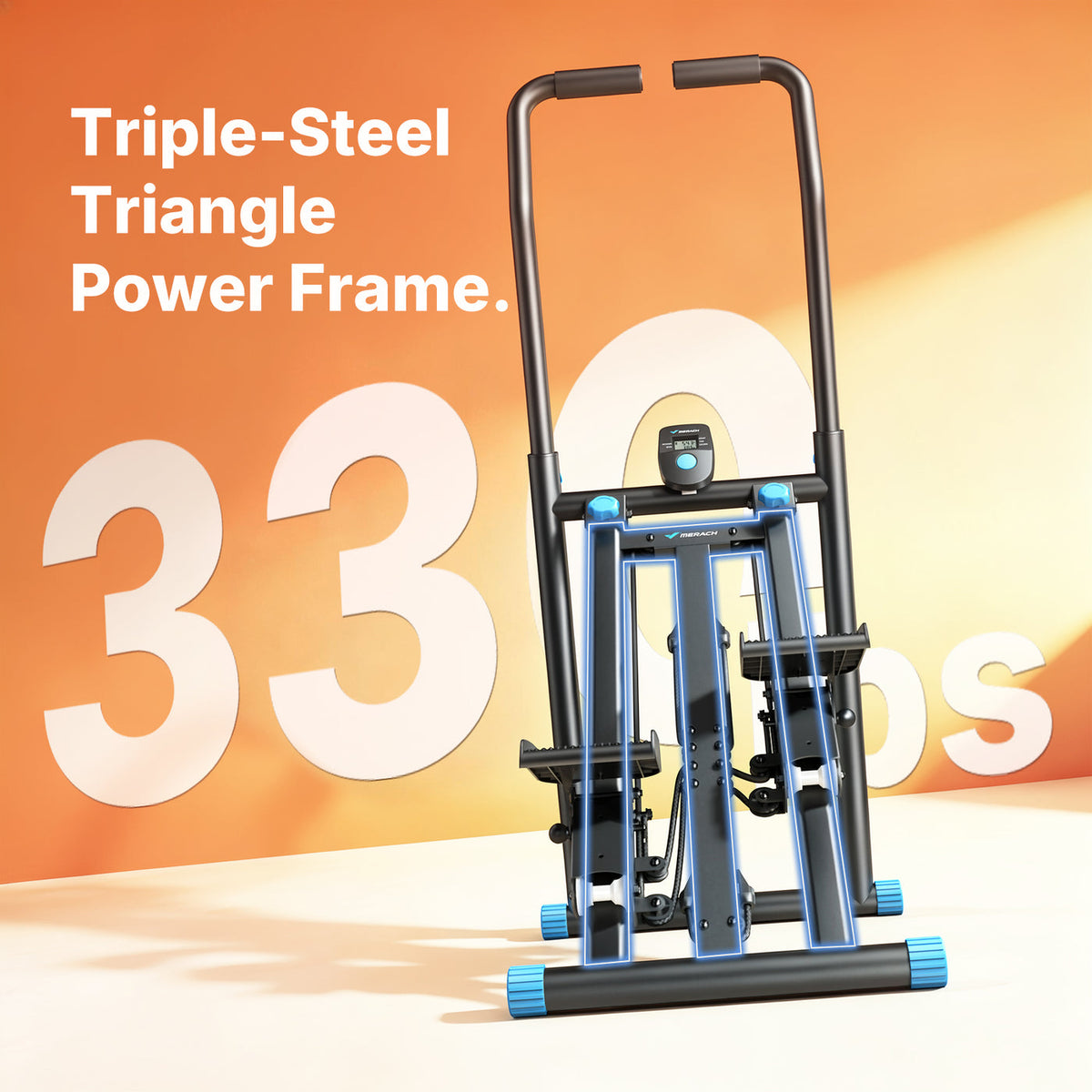 Merach Stair Master - Weight limit upto 400 LBS