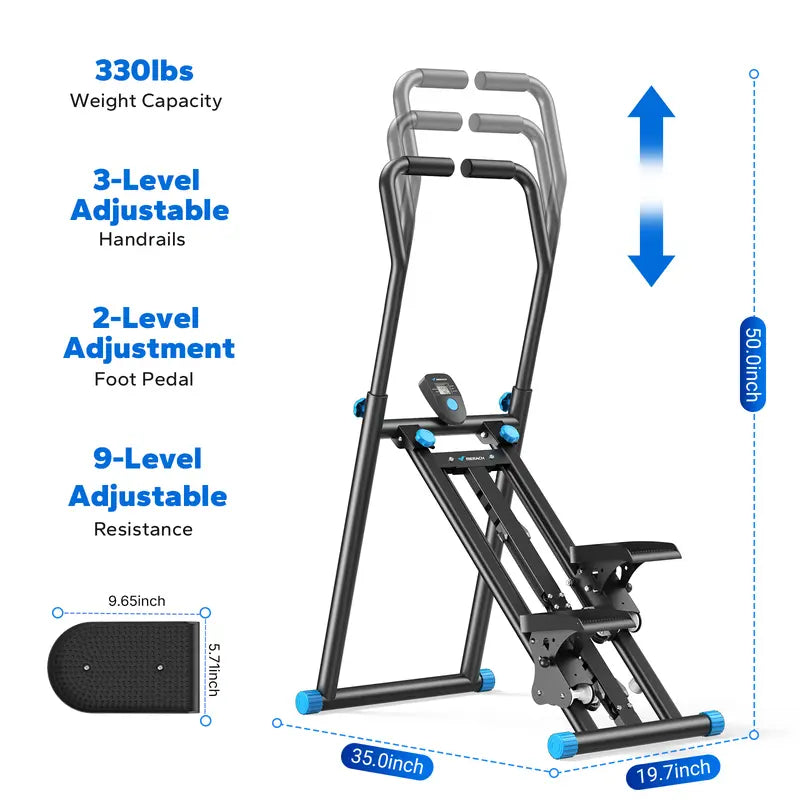 Merach Stair Master - Weight limit upto 400 LBS