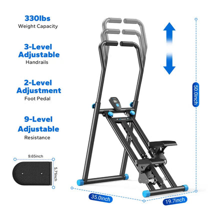 Merach Stair Master - Weight limit upto 400 LBS